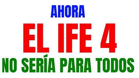 La fecha límite para el pago es el sábado 31 de anses confirmó fechas del ife 3 auh y aue. *IFE 4*🚧IFE 4to Pago Como Piensan Pagar el CUARTO IFE?/IFE 4 Novedades. - YouTube