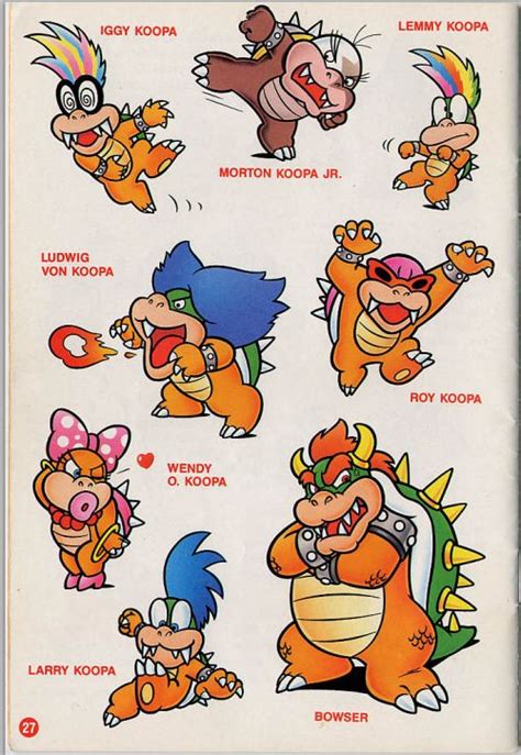 Best The Koopalings Images On Pinterest Bowser Super Mario Bros My
