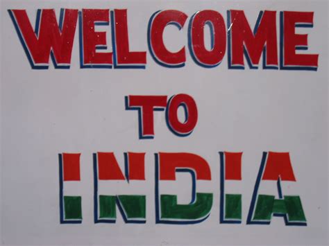 Fileindian Welcome Sign Wikipedia The Free Encyclopedia