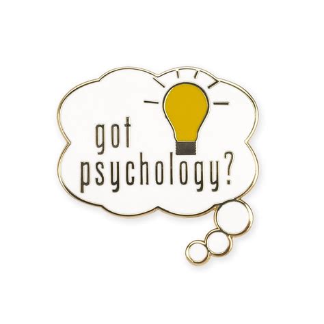 Got Psychology Enamel Pin Psychology Psychologist T Etsy