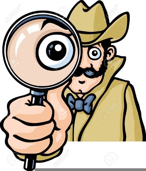 Detective Spy Glass Clipart Free Images At Vector Clip