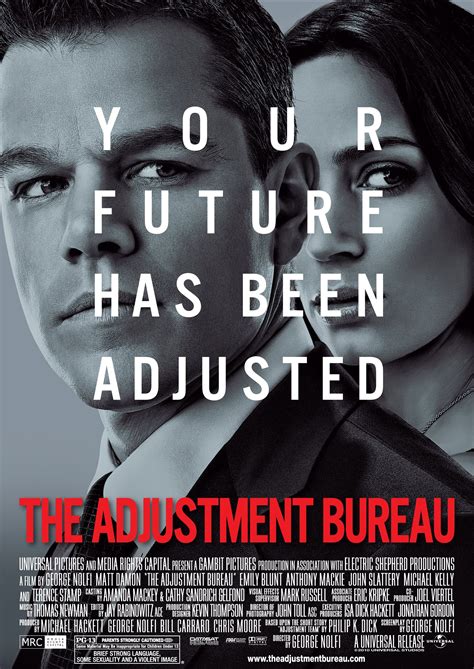 The Adjustment Bureau 2011 Posters — The Movie Database Tmdb