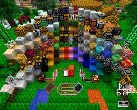 8x8 Bit A Low Res Pack With Famicom Colors Wip Minecraft Texture Pack