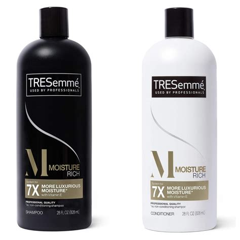 3 Bottles Of Tresemmé Moisturizing Shampoo Or Conditioner For Only 6