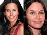 Courteney Cox - 20 actores antes y después de pasar por quirófano ...