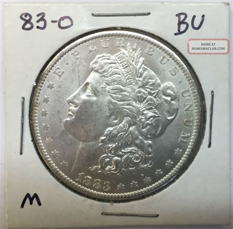 1883 O Morgan Silver Dollar Bu
