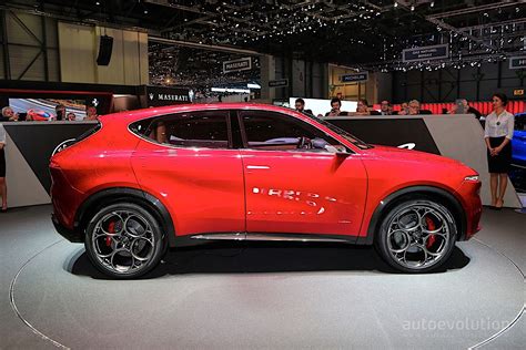 Alfa Romeo Tonale Production Version Rendered Compact Crossover Looks