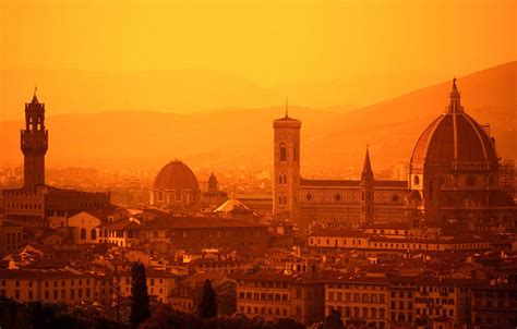 Wallpaper Sunset Home The Evening Photo Mountains Cathedral Italy