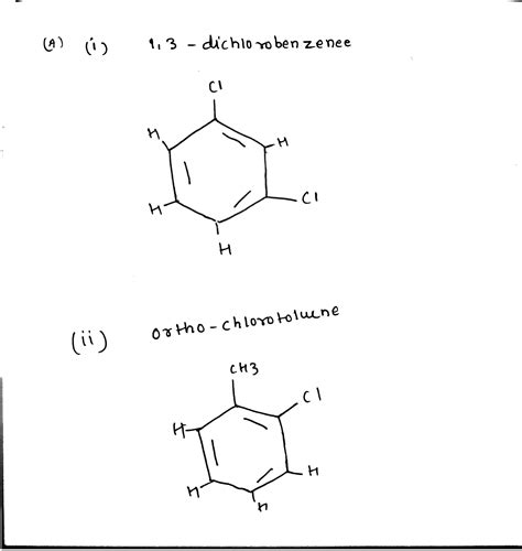 Solved A Draw Structural Formulas For The Following Substances