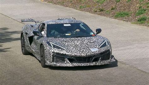 Mid Engined C8 Corvette Zr1 Prototype Attacks The Nurburgring The
