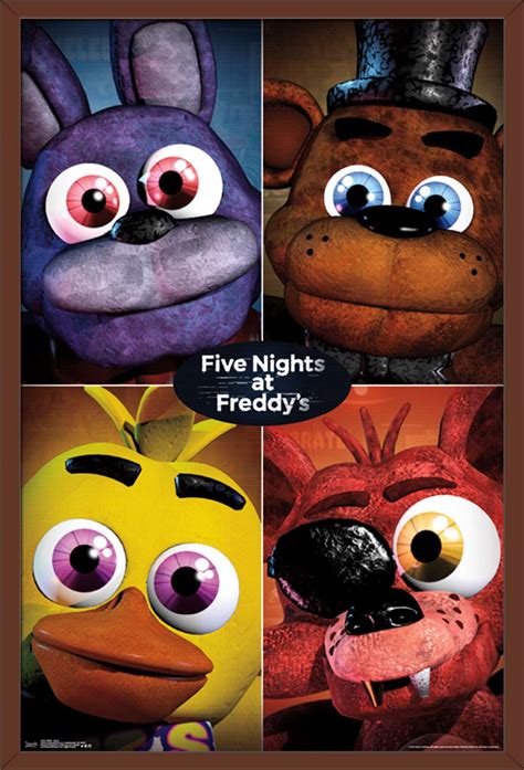 Five Nights At Freddys Quad Poster