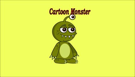 Cartoon Monster Gamedev Market