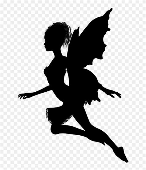 Fairy Silhouette Svg Free 291 Dxf Include