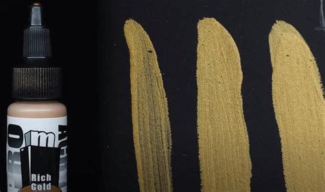 Squidmar Finds The Best Gold Paint For Miniatures