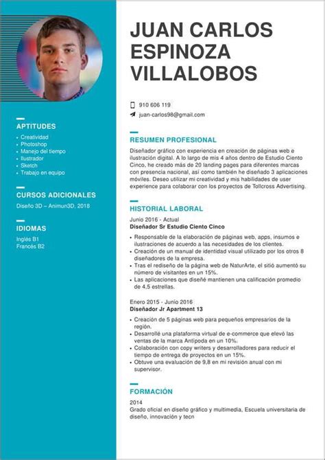 15 Plantillas De Curriculum Vitae Para Rellenar Grati Vrogue Co