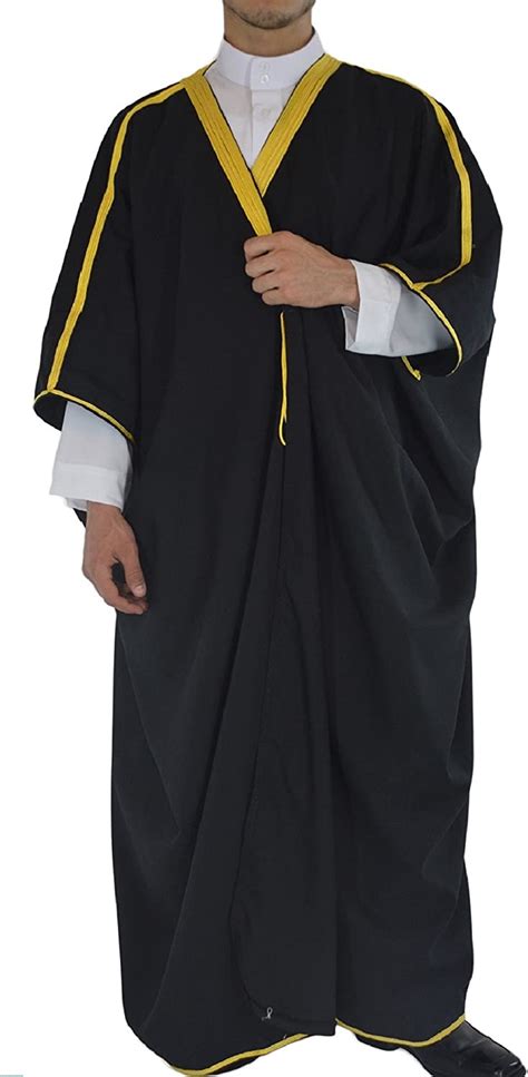 Desert Dress Black Bisht Cloak Arab Dress Thobe Saudi Mens Robe Eid
