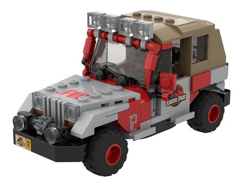 Jurassic Park Jeep Wrangler Redesign Rlego