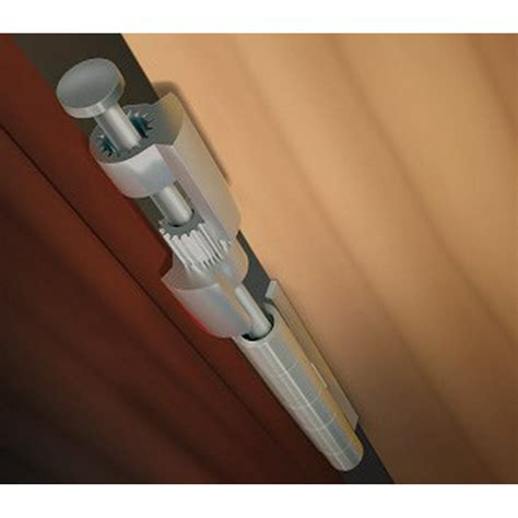 Doorsaver 3 Bumperless Hinge Pin Door Stop In Polished Satin Nickel