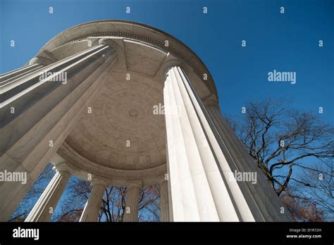 District Of Columbia World War I Memorial Temple In West Potomac Park