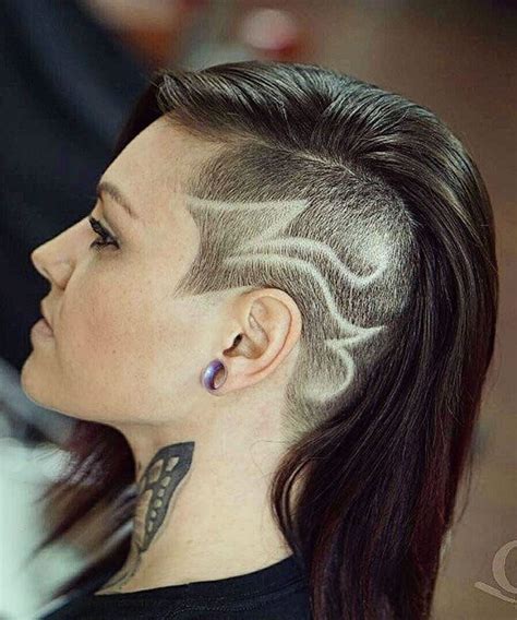 Undercut Hairstyle Ideas With Shapes For Womens Hair In 2018 2019