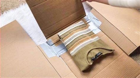 Diy Shirt Folding Board Made From Cardboard And Tape How To Fold A