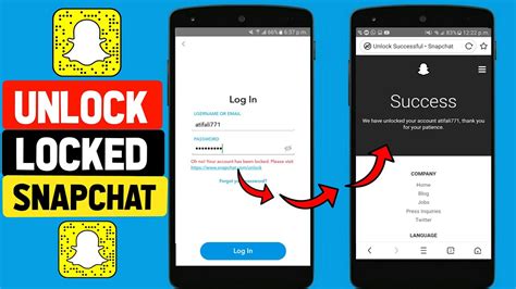 how to unlock locked snapchat account 2020 [ updated ] youtube