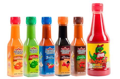 Buy Mexico Lindo Hot Sauce Variety Pack Includes 1 Amor Chamoy Sauce