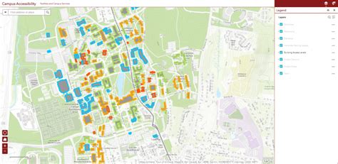 Map Gallery Campus Planning Umass Amherst