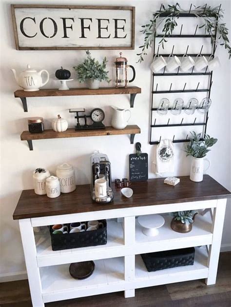 Top 21 Coffee Bar Ideas For Small Spaces