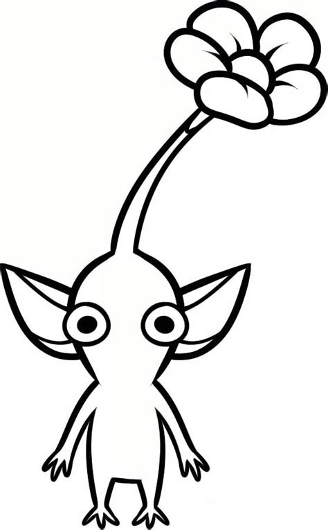 Pikmin Coloring Pages Coloring Home