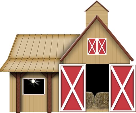 Farmhouse Drawing Old Farm House Cartoon Transparent Png Download