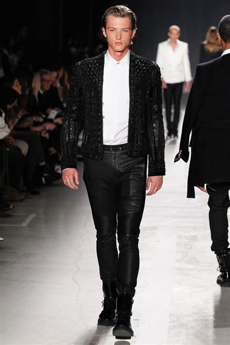 Balmain X H M Collaboration Collection Runway