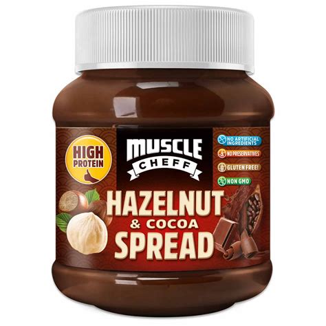 Protein Hazelnut And Cocoa Spread High Protein Low Carb Non Gmo