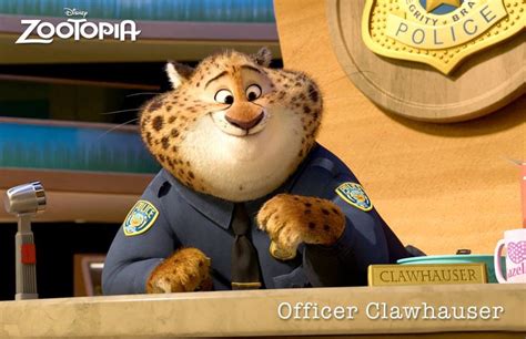 The Zootopia Police Departments Most Charming Cheetah Benjamin