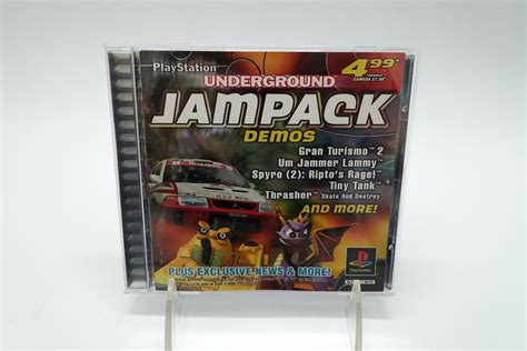 Playstation Underground Jampack Winter 99 Demo Disc For Etsy