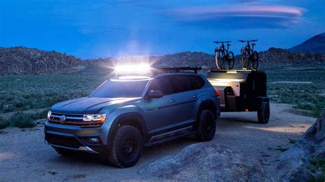 Vw Atlas Basecamp Concept Shows Off Official Accessories Slashgear