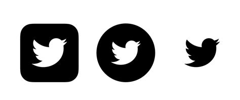 Twitter Logo Twitter Icon Vector Twitter Symbol Free Vector 19490757