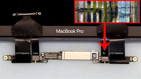 How To Fix Macbook Pro A1706 1708 Display Cable Broken Youtube