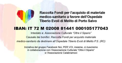 Le località annà, caredia, lacco, pentedattilo e prunella possono essere indicate direttamente in un indirizzo postale. Gruppo Facebook a sostegno dell'Ospedale di Melito Porto Salvo