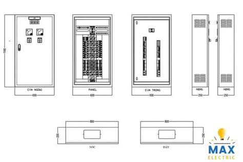 Bản vẽ tủ điện Hướng dẫn thiết kế tủ điện Update 2024