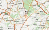 Waterloo Belgium Map
