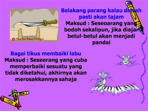 Look through examples of maksud translation in sentences, listen to pronunciation and learn grammar. Contoh Bergambar | Memahami Makna Peribahasa