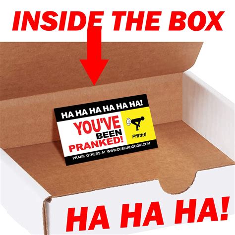 Prank Mail Dick In A Box Kit Prank Box Gag Gift Funny Prank Etsy