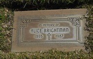 Alice Gaynor Brightman (1895-1987) - Mémorial Find a Grave