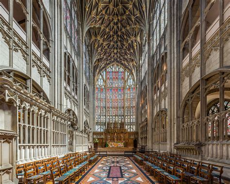 Filegloucester Cathedral High Altar Gloucestershire Uk