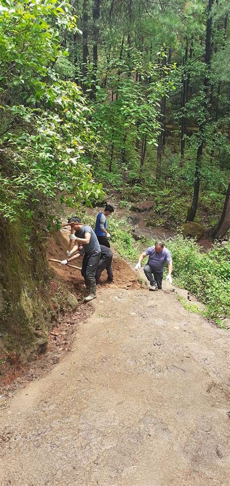 Taktsang Trail Being Refurbished Business Bhutan