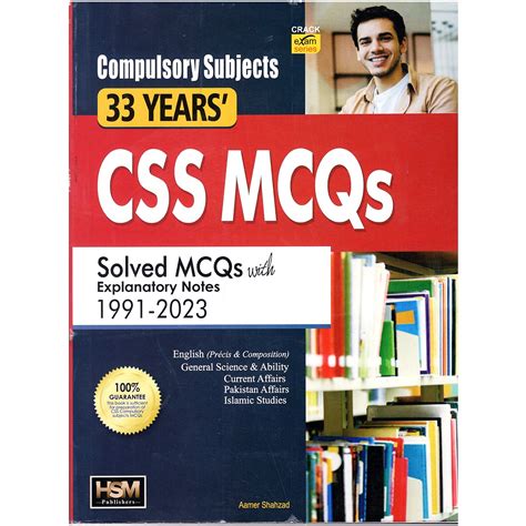 CSS Compulsory Solved MCQs 1991 To 2023 HSM Publishers CSS Books Point