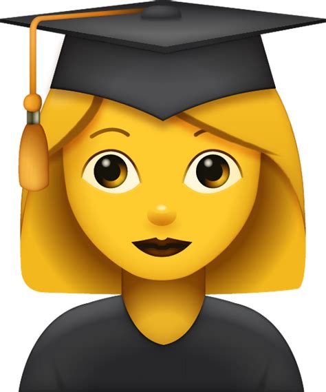 Graduated Woman Emoji Free Download All Emojis Emoji Island