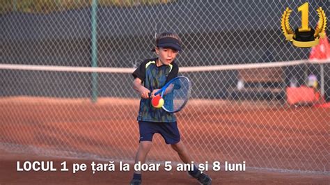 Matei Petre Locul 1 Romania Tenis10 2020 Youtube