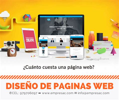 Diseño De Paginas Web Lima Arequipa Cusco ️dominio Y Hosting Cursos